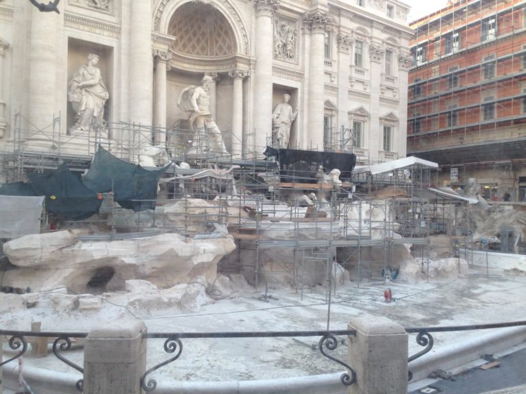Trevi Fountain (under construction)