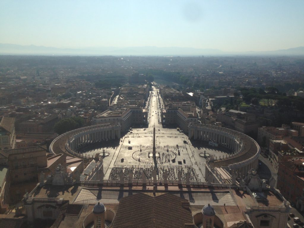 Vatican City from atop