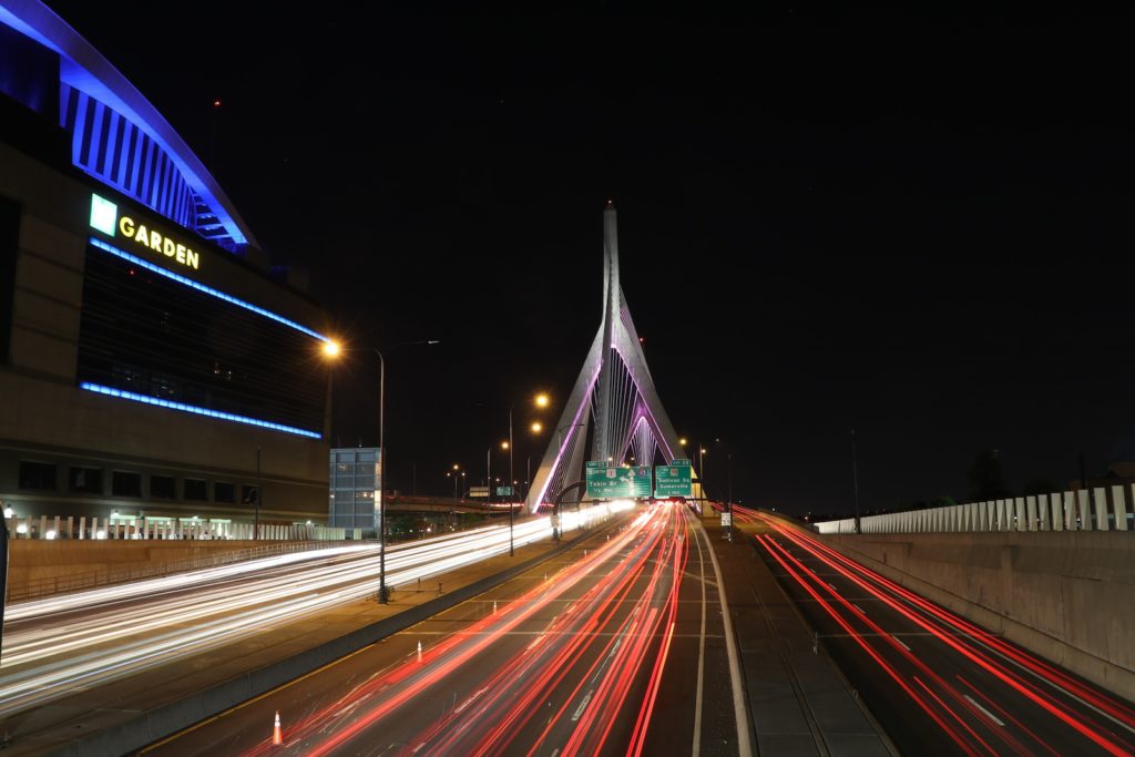TD Garden Zakim Bridge