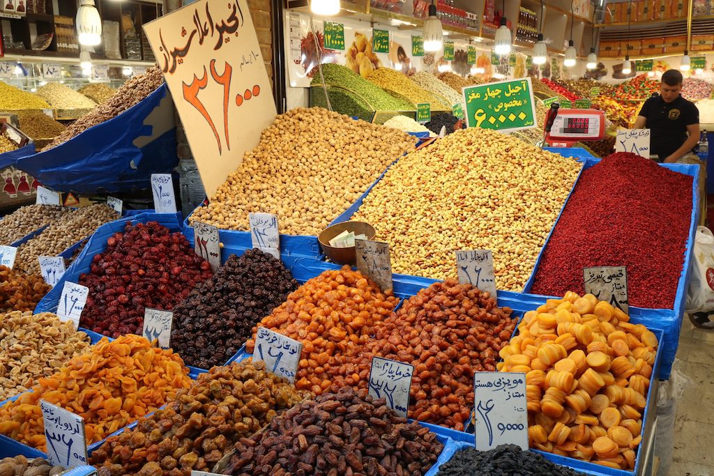 Bazaar Shops of Tehran