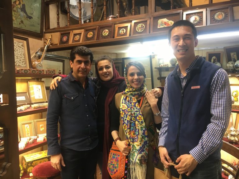 New Friends in Isfahan