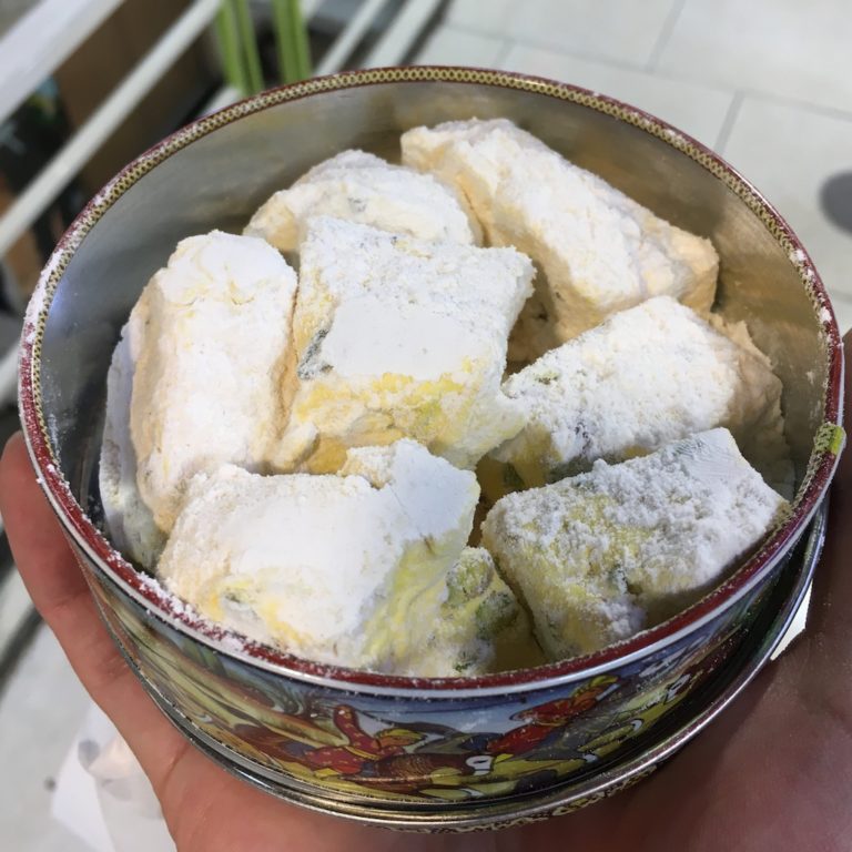 Saffron Pistachio Gaz (Persian Nougat)