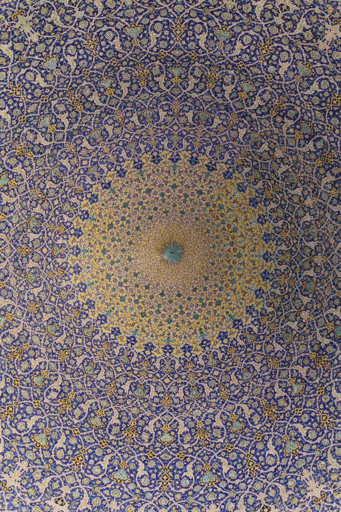 Royal Shah Mosque Dome Interior, Isfahan