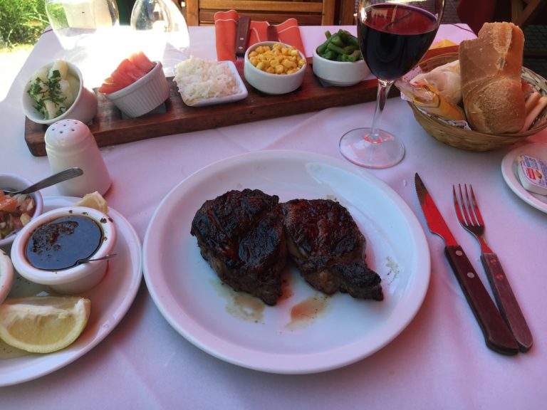 Ribeye steak parrilla