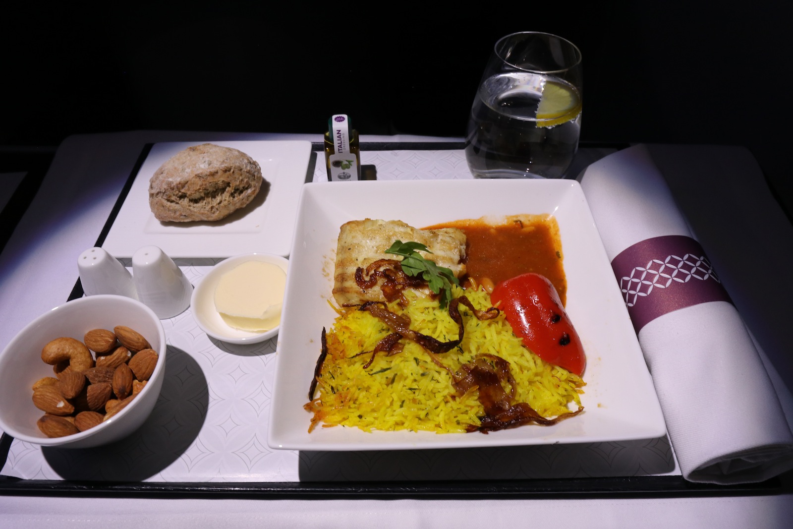 Qatar Airways, Doha to Tehran
