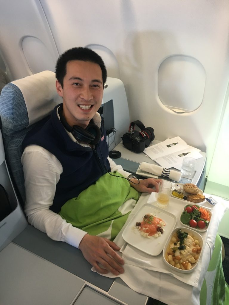 Finnair, Helsinki to Chicago