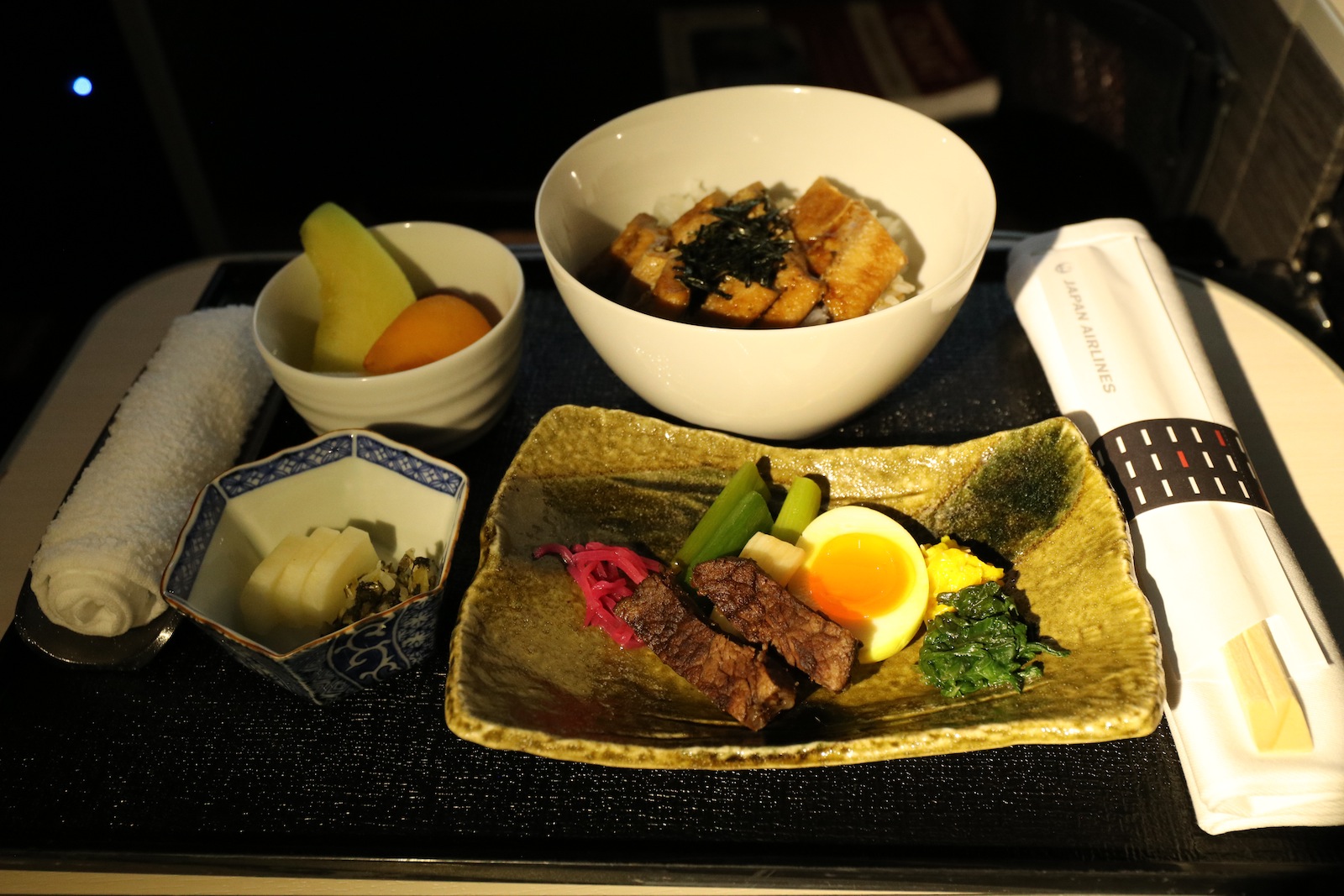Japan Airlines, Tokyo to New York