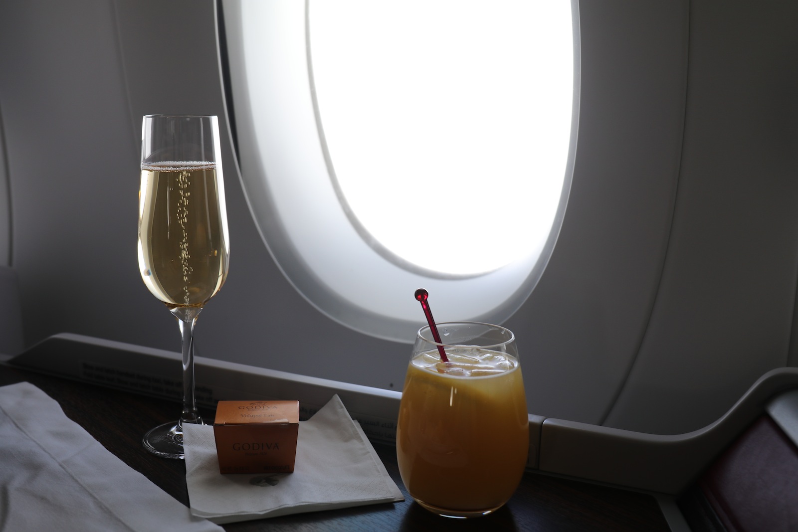 Qatar Airways, Singapore to Doha