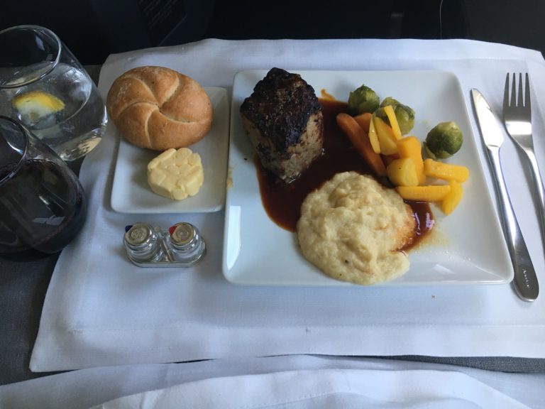 American Airlines, Zurich to New York