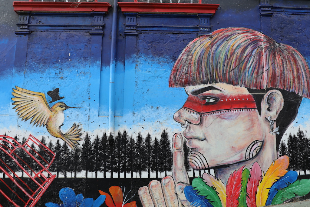 Street art in Valparaíso