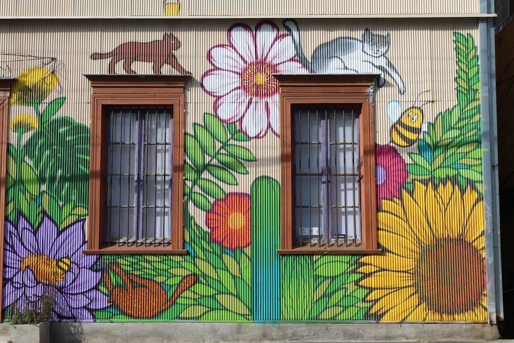 Street art in Valparaíso