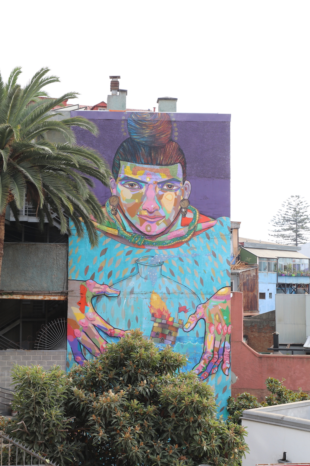 Street art in Valparaíso