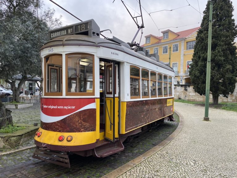 Lisbon City tram