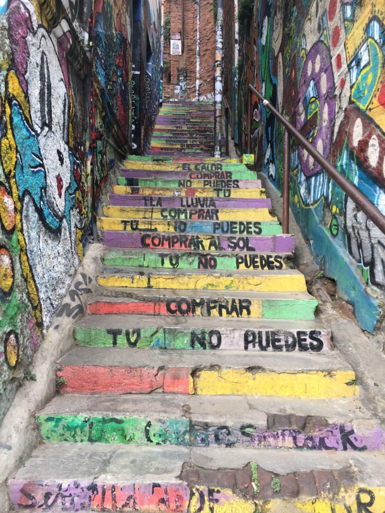 Street art in Valparaíso