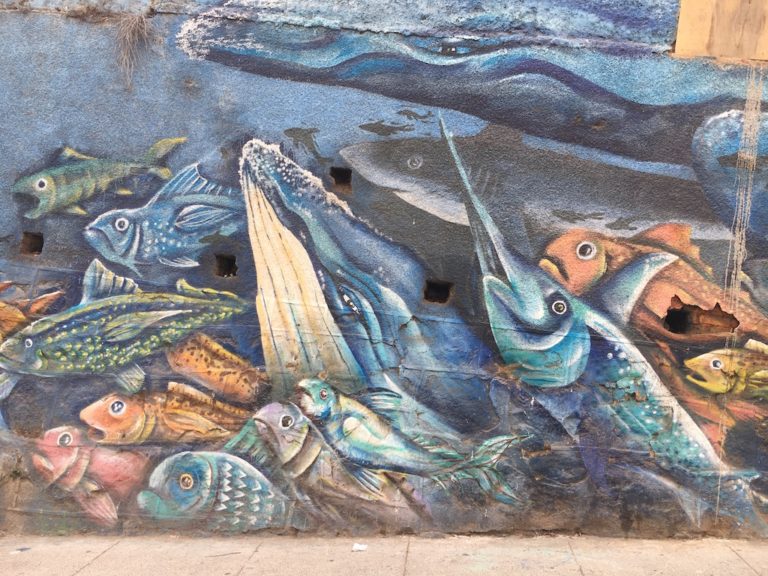 Street art in Valparaíso